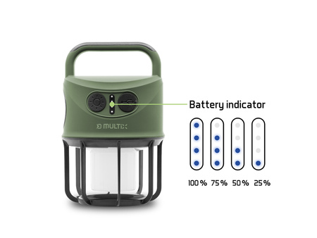 Lampa kampingowa Delphin Multix 3W/4400mAh 3W/450lm/4400mAh Delphin (101005977)