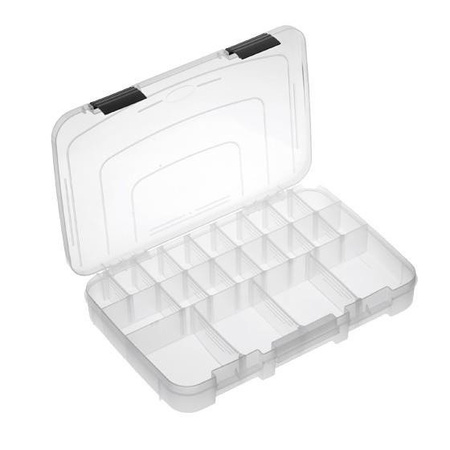 Pudełko z reg.21 przegródkami, 36,4x24,8x5cm, przezroczyste Panaro 74-Y-194