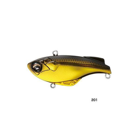 Wobler Bantam Rattlin Sur-Vibe 14g 62mm 007 Black Gold Sinking Shimano (59VZV107T06)