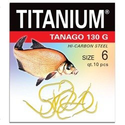 Haczyk TitaniumTANAGO (10 szt.), rozm. 6 Robinson 02-P-130G-06