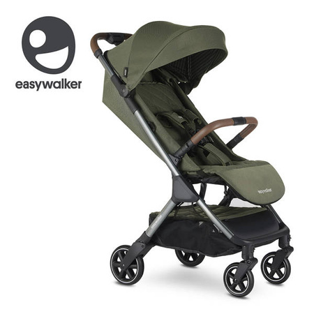 Easywalker Jackey Special Edition Kompaktowy, samoskładający się wózek spacerowy z torbą transportową Emerald