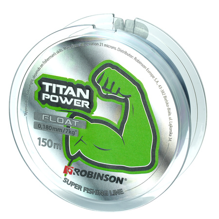Żyłka Robinson Titan Power Float 0,205mm, 150 m, szara Robinson 55-TPF-020