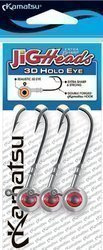 GŁÓWKA JIGOWA 3D HOLO EYE RED 4-3g BLN OP.3SZT KAMATSU 415004003