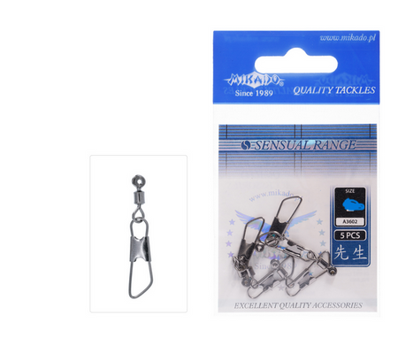 SYSTEM MOCOWANIA WAGGLERA - BN - rozm. L - op.5szt. MIKADO AMA-A3602-L