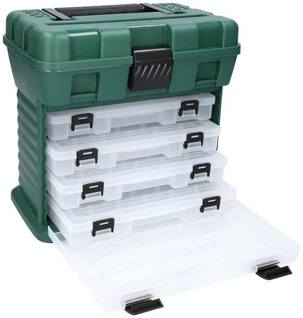 SKRZYNKA WĘDKARSKA NA AKCESORIA H501 (27,5cm x17,5cm x 26cm) MIKADO UACH-H501