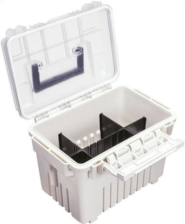 Organizer MEIHO-VERSUS BM-185 do skrzynek BM-9000/7000 wodoszczelny 270x182x200 mm biały DRAGON JME-BOUS.STOC.BM-185