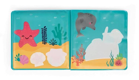 Magiczna książeczka do kąpieli Pod wodą 10 m+, Janod