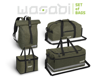 Zestaw Toreb WASABI CarryMID + CarryBIG + Coolbag + Rucksack Delphin (101006457)