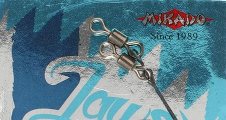 PRZYPON WOLFRAMOWY JAWS MEDIUM 20cm/15kg- op.2szt. MIKADO ZGJ04-20-15