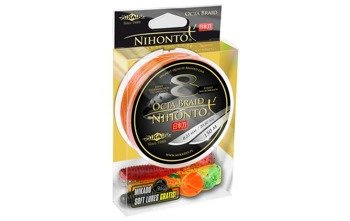 PLECIONKA NIHONTO OCTA BRAID  050 ORANGE 150M MIKADO Z24O-050