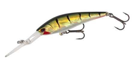 WOBLER CRACKER - 60mm/5.2g/GREEN PERCH - SUSPENDING - op.1szt. MIKADO PWF-CR-60SP-GP