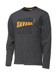 Savage Gear Simply Savage Logo-Tee Long Sleeve L (57663)