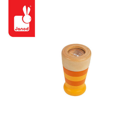 Drewniany kalejdoskop Pocket 2+, opakowanie zbiorcze 12 sztuk (3 rodzaje), Janod