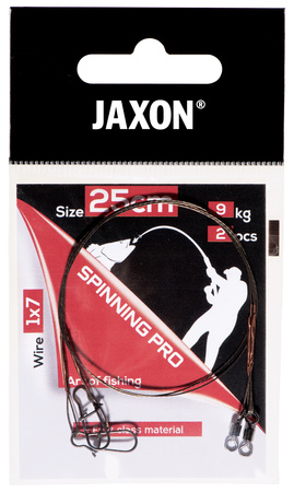 PRZYPON JAXON SUMATO 1X7 25CM 9KG 5X2SZT JAXON AJ-PAA0925