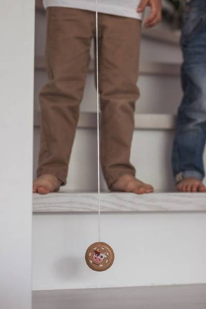 Drewniane jojo Pocket 5+, opakowanie zbiorcze 28 sztuk (4 rodzaje), Janod