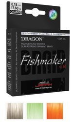 Plecionka  Fishmaker v.2 / Momoi 135 m 0.14 mm/12.80 kg jasnoszara    DRAGON PDF-41-12-014