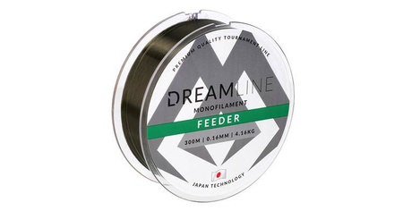 ŻYŁKA DREAMLINE FEEDER (MOSS GREEN) - 0.30mm / 10.51kg / 300m - 1 szp. MIKADO ZDL300-300-030