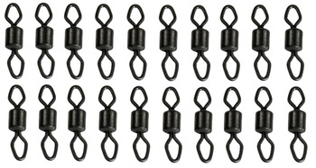 KRĘTLIKI WĘDKARSKIE EFFZETT DIAMOND ROLLING SWIVELS ROZMIAR 8 / 17kg / 20szt. DAM 56386