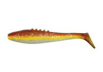 Ripper  Lunatic PRO 3,5"/8,5cm 3szt./bag CLEAR/MOTOR OIL silver glitter silver glitter    DRAGON CHE-LN35D-20-711