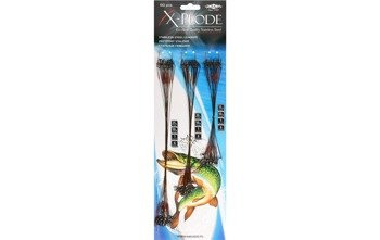 PRZYPON STALOWY Z KR. I AGR. 15/20/25cm - 10 kg - op.60 szt (BROWN) MIKADO ZG11-034-60