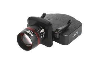 LATARKA NA CZAPKĘ Z SOCZEWKĄ SKUPIAJĄCĄ 1 LED MIKADO AML01-8308