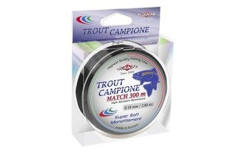 ŻYŁKA TROUT CAMPIONE MATCH 0.22mm\4.20kg\300m Czarna - 1szp. MIKADO ZMTC-M-022