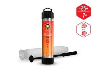 SIATKA PVA n’tastic mesh na rurze TUBE+PUNGER / 7 m - 25mm 25 mm (wąski) / powolne rozpuszczanie Delphin (101002971)