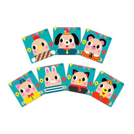 Układanka drewniana magnetyczna Zwierzątka, Janod