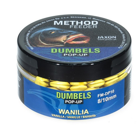 DUMBELS POP-UP METHOD FEEDER 8/10MM WANILIA 30G JAXON FM-DP10