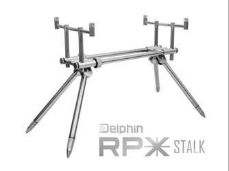 Buzzbar na 2 wędki Delphin RPX/TPX Silver 26 cm Delphin (101004140)