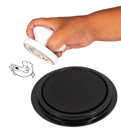 Zestaw kreatywny Stempelki Farma 18 m+, Janod KOLEKCJA 2022