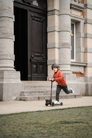 SCOOTANDRIDE Highwaykick 2 Lifestyle Hulajnoga trójkołowa balansowa z zamykanym schowkiem 2+ Black & Gold EDYCJA LIMITOWANA