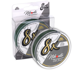 PLECIONKA NIHONTO OCTA BRAID  040 GREEN 300M MIKADO Z25G-040