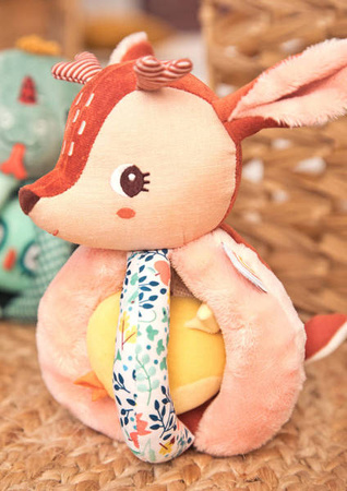 LILLIPUTIENS Grzechotka-chwytak Sarenka Stella 6 m+