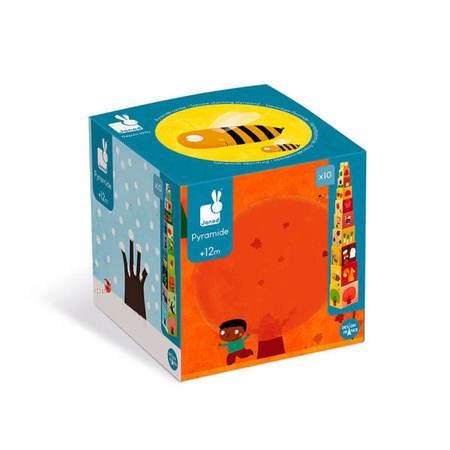 Piramida wieża 10 kostek Pory roku, Janod