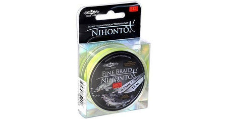 PLECIONKA NIHONTO FINE BRAID 020 YELLOW 15M