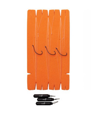 ZESTAW PRZYPONÓW, PRZYPONY DO DROPSHOT RIG KIT M ROZMIAR 1 4.5KG 0.26mm FC 3szt. (71922)