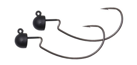 TUNGSTEN EWG NED HEAD #4/0 3.5G MATT BLACK 2PCS Savage Gear (82316)