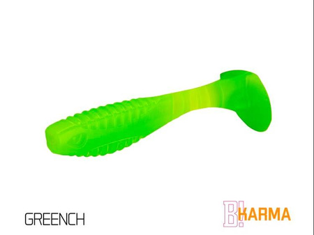 Sztuczna przynęta/guma Delphin KARMA UVs / 5szt 10cm/YELLA Delphin (101003844)