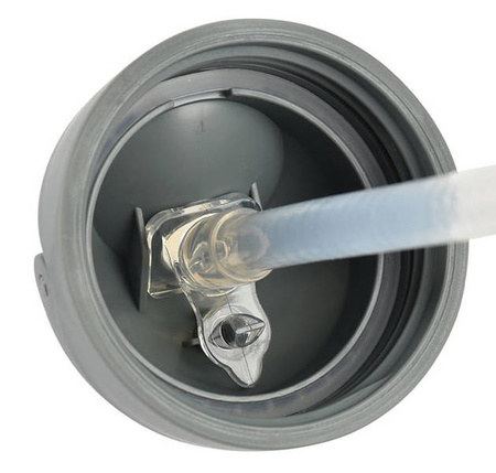 Beaba Bidon niekapek ze słomką tritanowy 300 ml Mineral grey