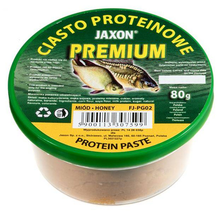 CIASTO PROTEINOWE MIÓD 80G JAXON FJ-PG02