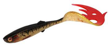 PRZYNĘTA - SICARIO PIKE TAIL 18cm/SPOTTED BULLHEAD - op.2szt. MIKADO PMSCT-18-SB