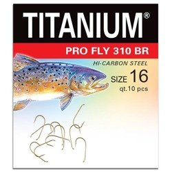 Haczyk Titanium PRO FLY (10 szt.), rozm. 16 Robinson 02-P-310BR-16