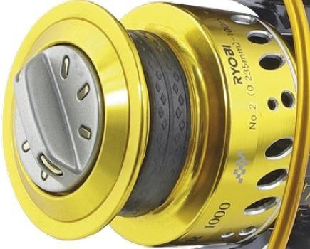 Szpula zapasowa do kołowrotka Ryobi ZAUBER CF 1000 główna/oryginał DRAGON CHW-ZAF-1000XS