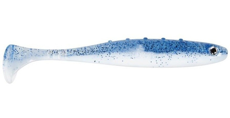 GUMA RIPPER Aggressor PRO - BLUE PEPPER 4"/10cm 3szt WHITE/CLEAR blue glitter DRAGON CHE-AG40D-10-960