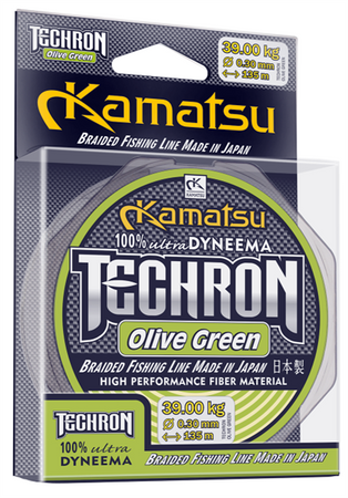 PLECIONKA TECHRON OLIVE 0.14mm/135m KAMATSU 259135014