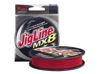 Plecionka MOMOI JigLine MX8 0.23mm/18kg czerwona 300 m DRAGON JMO-49-07-823