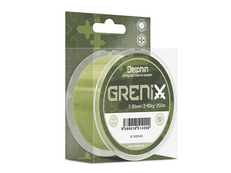 Delphin GRENIX / zielony 0,181mm 2,40kg 250m Delphin (101004410)