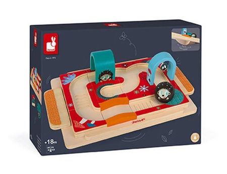 Układanka-tor dla kuli Jeżyk, Janod 