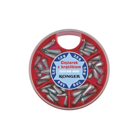 CIĘŻAREK Z KRĘTLIKIEM ZESTAW MINI 1.OP 665019000